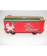 EZTEC NORTH POLE EXPRESS CHRISTMAS RAILROAD COMPANY SANTA CLAUS BOX TRAI... - $12.99