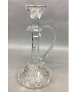 VTG Decorative Cut Glass Vinegar Cruet/Decanter With Matching Stopper - ... - $33.71 CAD