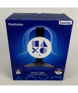 Play Station Paladone Head Light Head Wear Stand 2 Lighting Modes New - £18.96 GBP