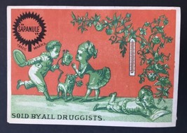 1880s Sapanule Clycerine Lotion Household Remedy Quack Med Victorian Trade Card - £9.59 GBP