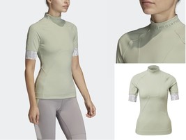 new adidas by Stella McCartney HEAT RDY fitted T-shirt women&#39;s sz M  Run Gym TEE - £31.57 GBP