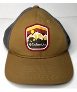 Columbia Mesh Snapback Trucker Hat Mountain Bear Patch Spring Grove NWOT Cap D22 - €8,23 EUR