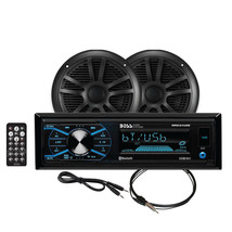 Boss Audio MCBK634B.6 Marine Stereo  6.5&quot; Speaker Kit - Black [MCBK634B.6] - £61.19 GBP