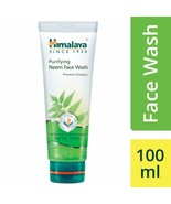 Himalaya Herbal Purifying Neem Face Wash,100ml Pack of 2,Soap free,Antib... - £20.06 GBP
