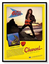 Charvel Guitars Alex Masi 80s Print Ad Vintage 1989 Magazine Advertisement - £7.75 GBP
