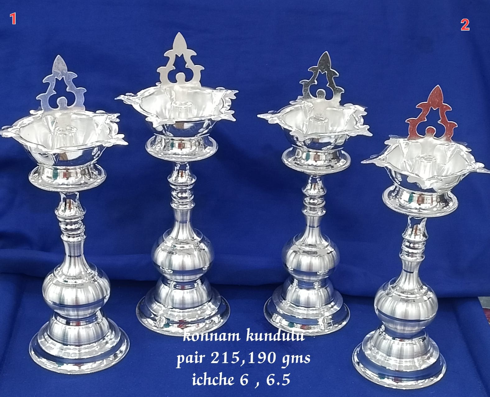 BIS HALLMARKED 925 Silver Diya - pure silver gift items- return gifts