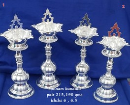 BIS HALLMARKED 925 Silver Diya - pure silver gift items- return gifts - $6,275.53 MXN - $15,355.03 MXN