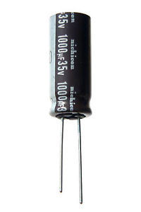 4pcs Nichicon PL 1000uf 35V 105C Radial Electrolytic Capacitor Low ESR - $5.00
