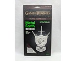 Game Of Thrones House Stark Sigil Metal Earth Iconx Model Kit - $10.69