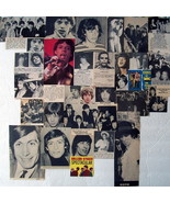 MICK JAGGER ~ 45 Color and B&amp;W Vintage CLIPPINGS, Rolling Stones, from 1... - $10.20 CAD