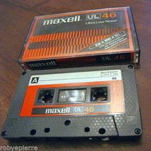 Mc Musicassetta Cassetta C Audio C46 46 Vintage Maxell UL46 Ul Ultra Noise Rare - £23.38 GBP
