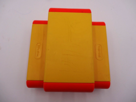 Little Tikes Picnic Table Dollhouse Furniture Orange &amp; Yellow Vintage - $11.88