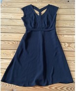 Bcbg Maxazria Women’s Cap Sleeve Dress size 0 Black Ck - £30.50 GBP
