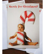 Tom Arma Lot of 6 Photo Christmas Cards Candy Cane Baby Paper Magic Grou... - £14.91 GBP