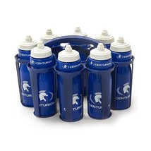 Centurion Team 8 Water Bottles and Carrier - Blue  - $80.00