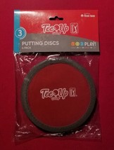 Tee Up Golf PGA Tour Putting Discs Pack Of 4 Assorted Colors 5&quot; Diameter... - $4.29