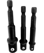 Dewalt Impact Driver Ready 3-Piece Socket Adapter Set Dw2541Ir,, Dw2547Ir - $836.62 MXN