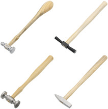 Chasing, Embossing, Texturing, Riveting Hammers for Crafts Metalworking Jewelry  - £40.94 GBP