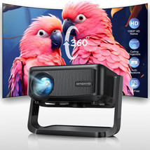 [360°Adjustable Stand] Mini Projector with WiFi and Bluetooth: Electric ... - $467.96