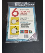 Non-Slip Vinyl Template Sheets 6 count 8 1/2&quot; x 11&quot; For Quilt Patterns T... - $208.99 MXN