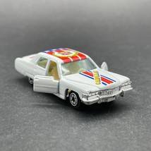 Yatming 1970&#39;s Cadillac Fleetwood Brougham Car White Diecast 1/64 Openin... - $54.85