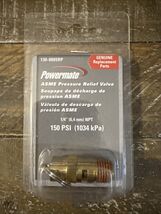 Powermate 136-0005Rp Pressure Relief Valve,  150 Psi, Asme - $198.66 MXN Powermate 136-0005Rp Pressure Relief Valve,  150 Psi, Asme - $198.66 MXN