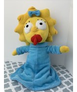 Maggie Simpson Universal Studios 8.5&quot; Plush Doll Toy Simpsons Baby Girl - £9.67 GBP