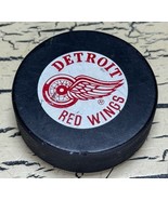 Vintage Detroit Red Wings Official NHL Hockey Puck Trench John Ziegler C... - $185.44 MXN