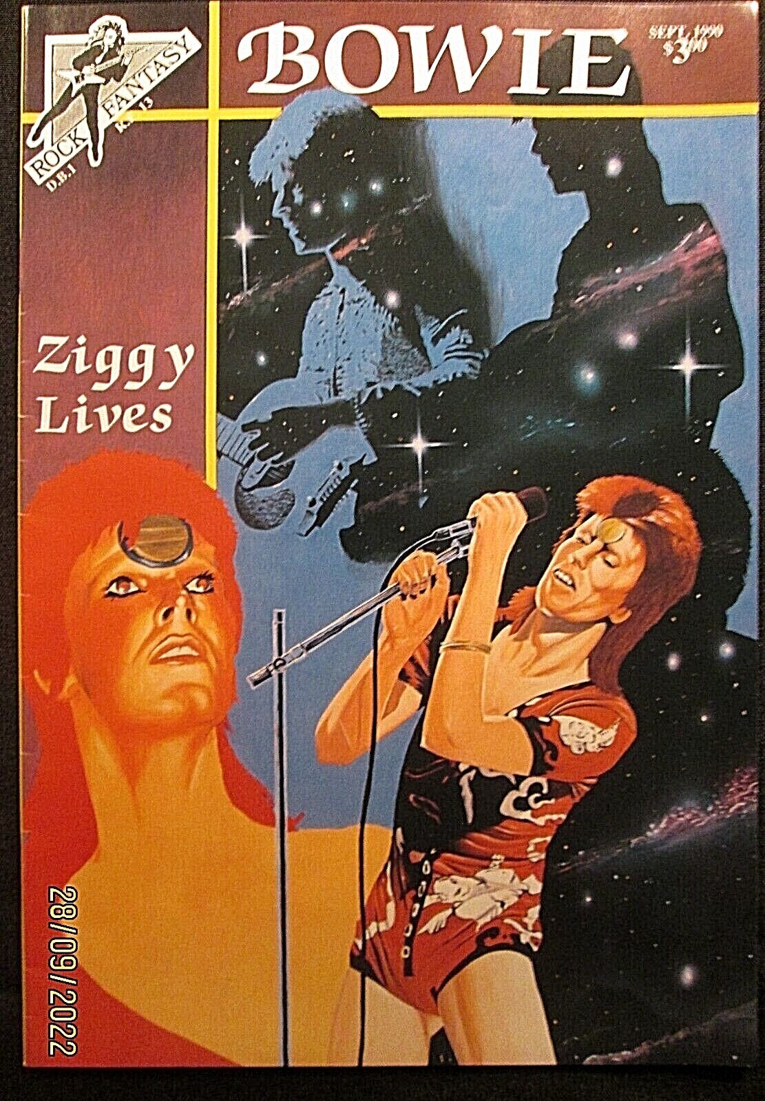 DAVID BOWIE (RARE VINTAGE CONCERT PASSES LOT & ZIGGY COMIC BOOK) WOW Item image 2