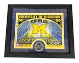 Michigan Wolverines 9&quot; x 11&quot; Photo Frame with Custom Print and A Minted ... - $39.19
