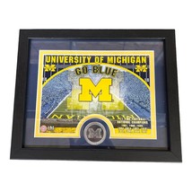 Framed Michigan Wolverines 9&quot; x 11&quot; Photo Frame with Custom Print and A ... - $718.67 MXN