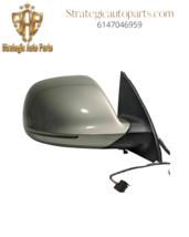 2007-2009 AUDI Q7 PASSENGER DOOR POWER MIRROR 4L0-857-409J - £358.22 GBP