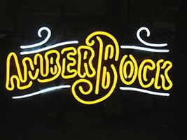 Michelob Amber Bock Neon Sign 16&quot;x14&quot; - £109.05 GBP