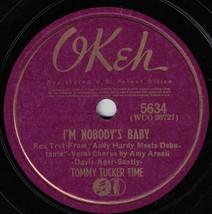 Tommy Tucker w/Amy Arnell &amp; Al Knapp 78 I&#39;m Nobody&#39;s Baby / Buds Won&#39;t Bud SH2B - £5.42 GBP