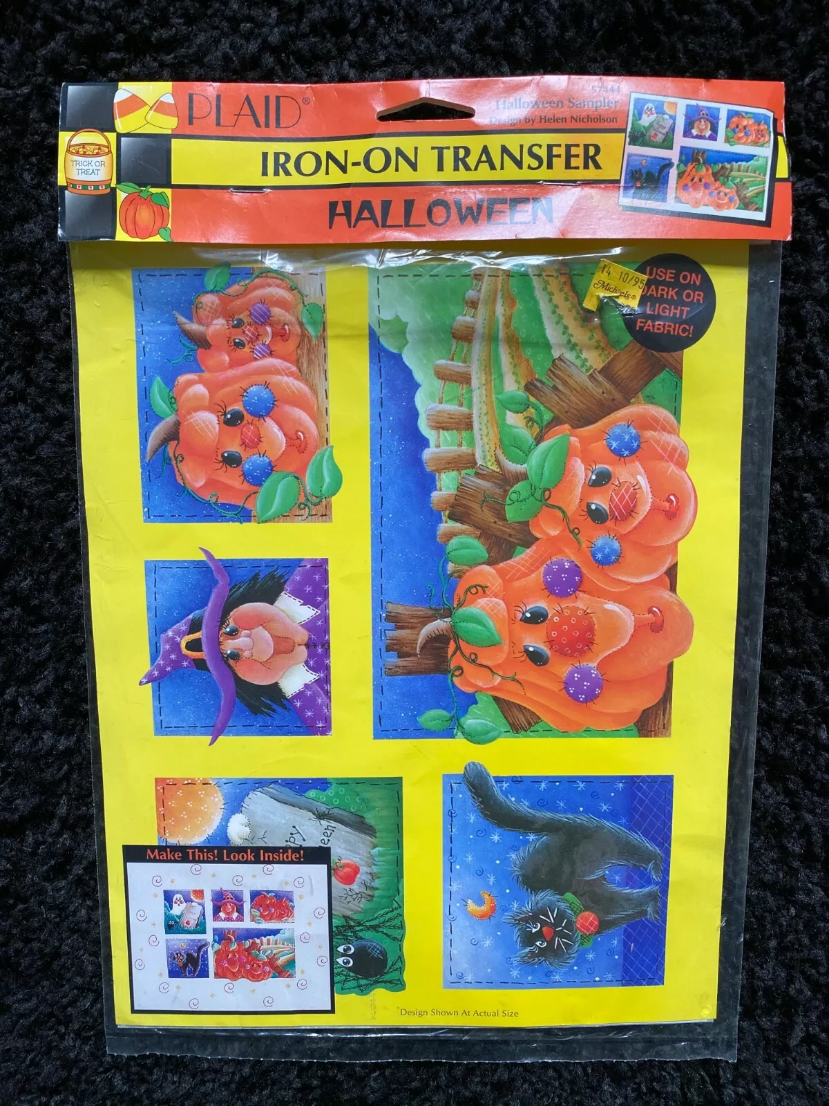 PLAID CRAFT IRON ON TRANSFER Lot of 7NIP New / Sealed - $29.99