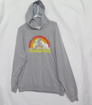 Pendleton Surf Hoodie Mens XL Gray Made in USA Pullover Fleece Hooded Sw... - $33.20