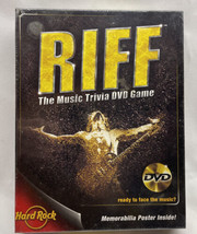 New Riff The Music Trivia Dvd Game By Hard Rock Cafe #04500 - £4.47 GBP