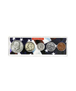 1980 Birth Year Coin Set in American Flag Holder - 5 Coin Set - $20.56 CAD