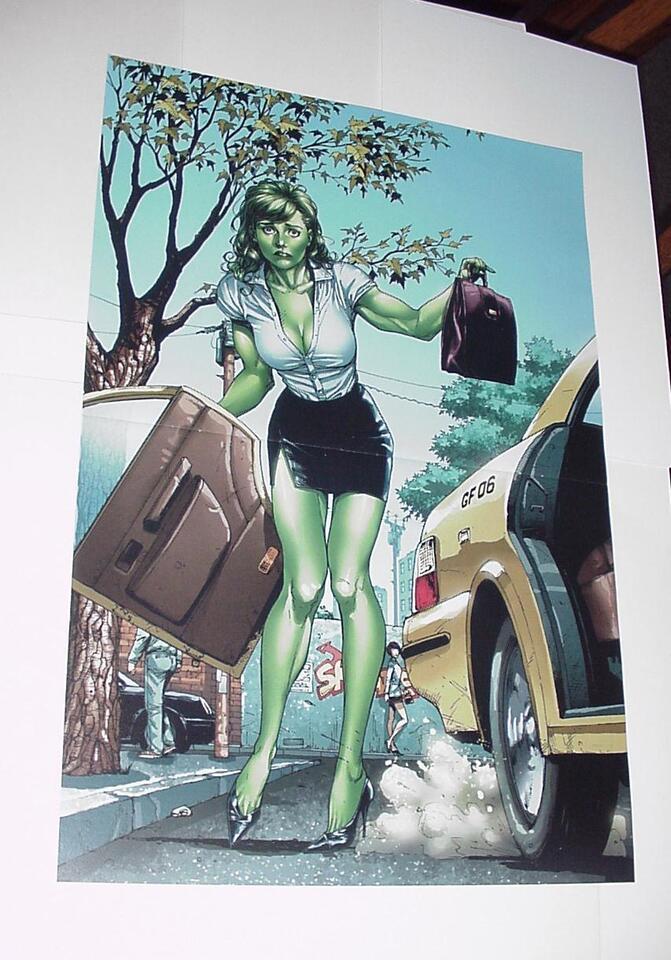 She-Hulk Poster # 7 Attorney at Law Michael del Mundo MCU Marvel Disney+ Series - $29.99