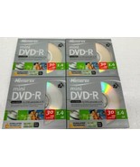 Lot 4 Memorex Mini DVD-R For DVD Camcorders 1.4GB 30min Write 4x Speed  ... - $18.35 CAD