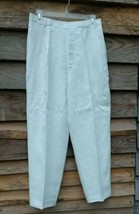 Hill Country Clothiers  Women&#39;s Dress Pants Slacks Linen Fully Lined Size 12 - £23.02 GBP