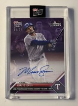 10/25* Marcus Semien* AUTO World Series Champs Rangers 2023 MLB TOPPS NOW® #1067 - $494.01