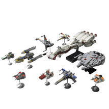 BuildMoc Rebel Alliance Fleet MOC 1125 Bricks for Collection - £54.99 GBP