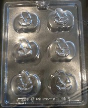 H182 Plain Pumpkin Halloween Chocolate Candy Mold - £6.68 GBP