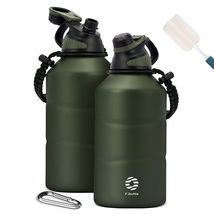 FEIJIAN Thermos Bottle 1.9L Large Capacity Stainless Thermal Gym Water B... - $49.96