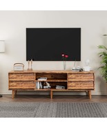 63&quot; Vintage TV Stand w/ Drawers | Entertainment Center - $165.99