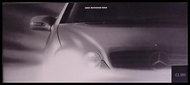 2000 Mercedes-Benz CL500 Prestige Sales Brochure - $18.51