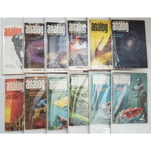 Set of 12 Analog Science Fact Fiction January to December 1966 Digest Magazine - £69.63 GBP