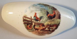Ceramic Cabinet Drawer Pull Rooster Farm Chicken #2 - £6.59 GBP
