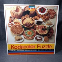 Vintage 1994 Kodacolor Premium 550 Piece Puzzle Baked Goods 18in X 24in ... - $24.95